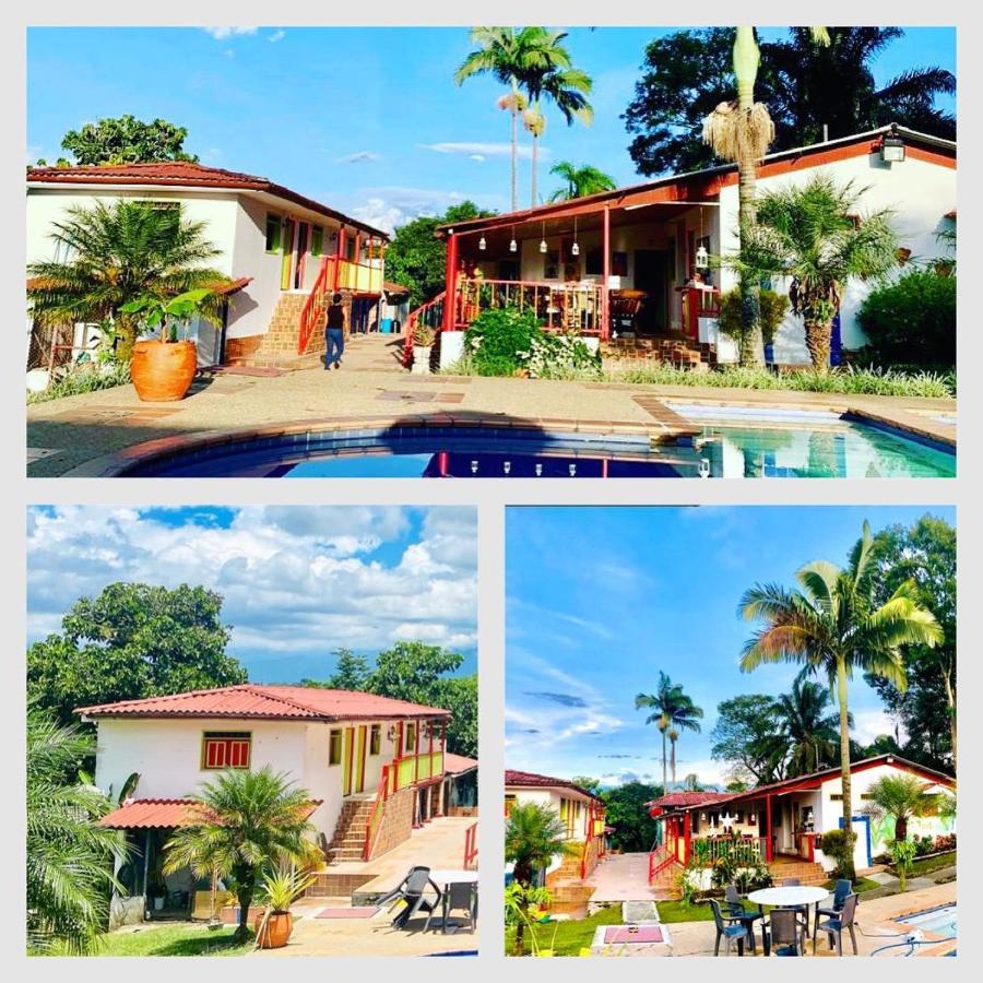 Finca Hotel El Laurel - Parque Del Cafe モンテネグロ エクステリア 写真